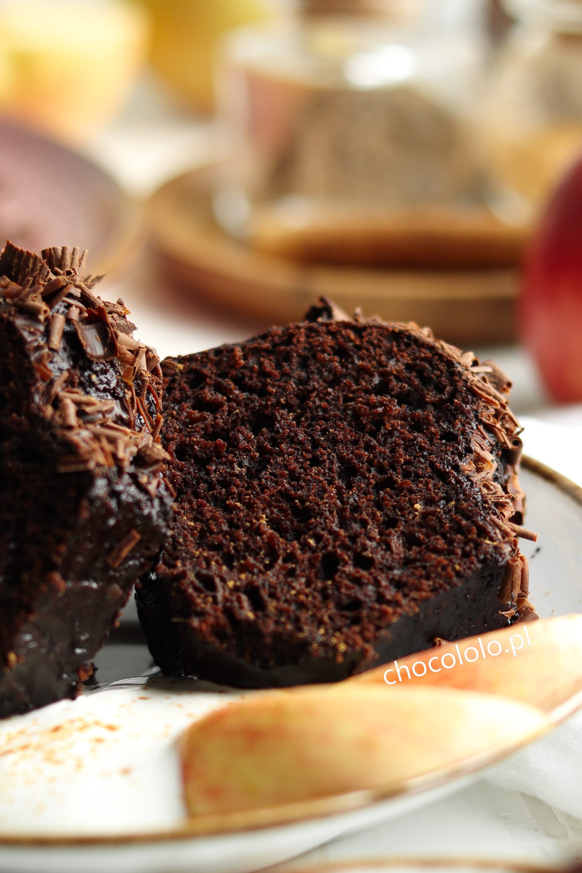 Ucierane Ciasto Z Jab Kami I Bia Czekolad Chocololo Pl