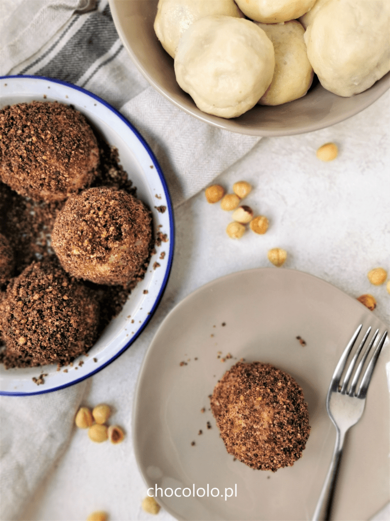 knedle ze śliwkami i nutellą 1