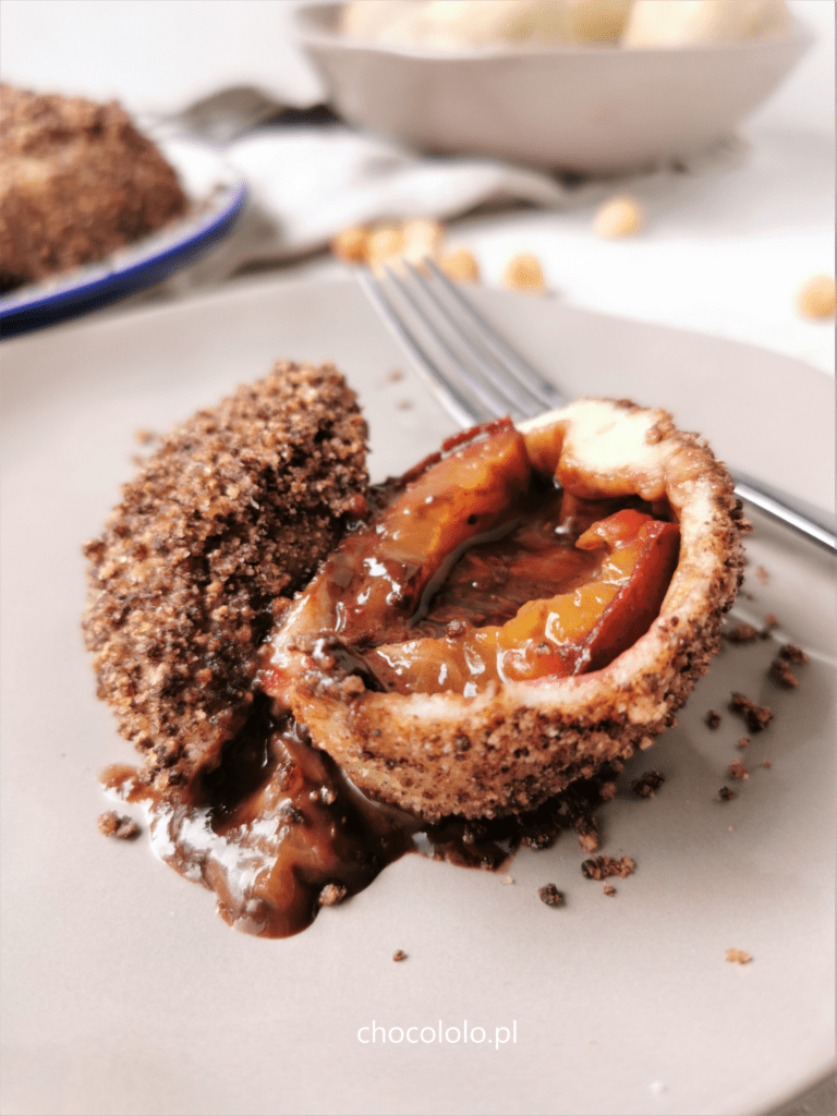 knedle ze śliwkami i nutellą 1