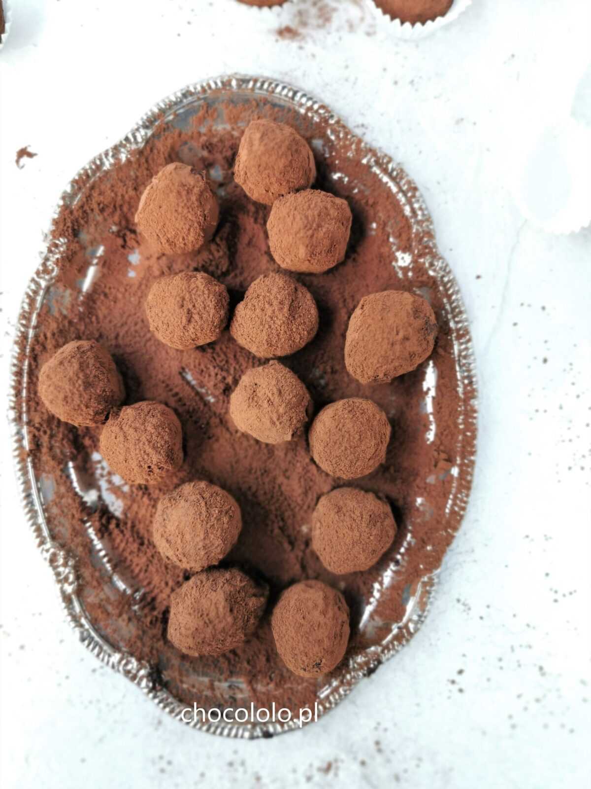 trufle czekoladowe z nalewką malinową 1aa