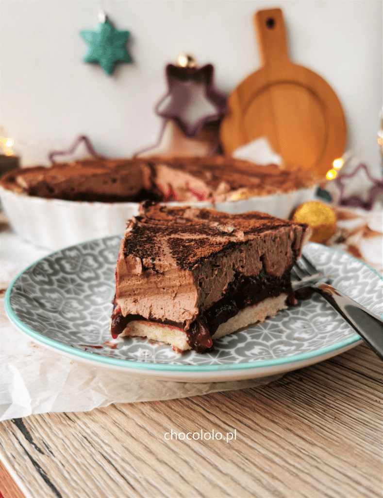 tarta ze śliwkami i kremem piernikowym 1