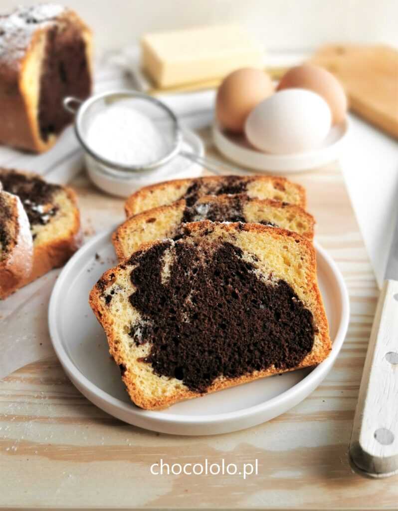 babka marmurkowa z czekoladą 1