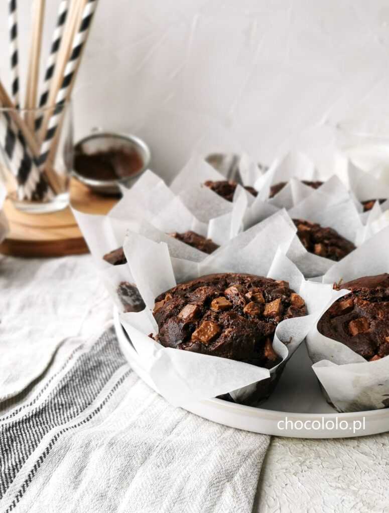 muffinki czekoladowe a