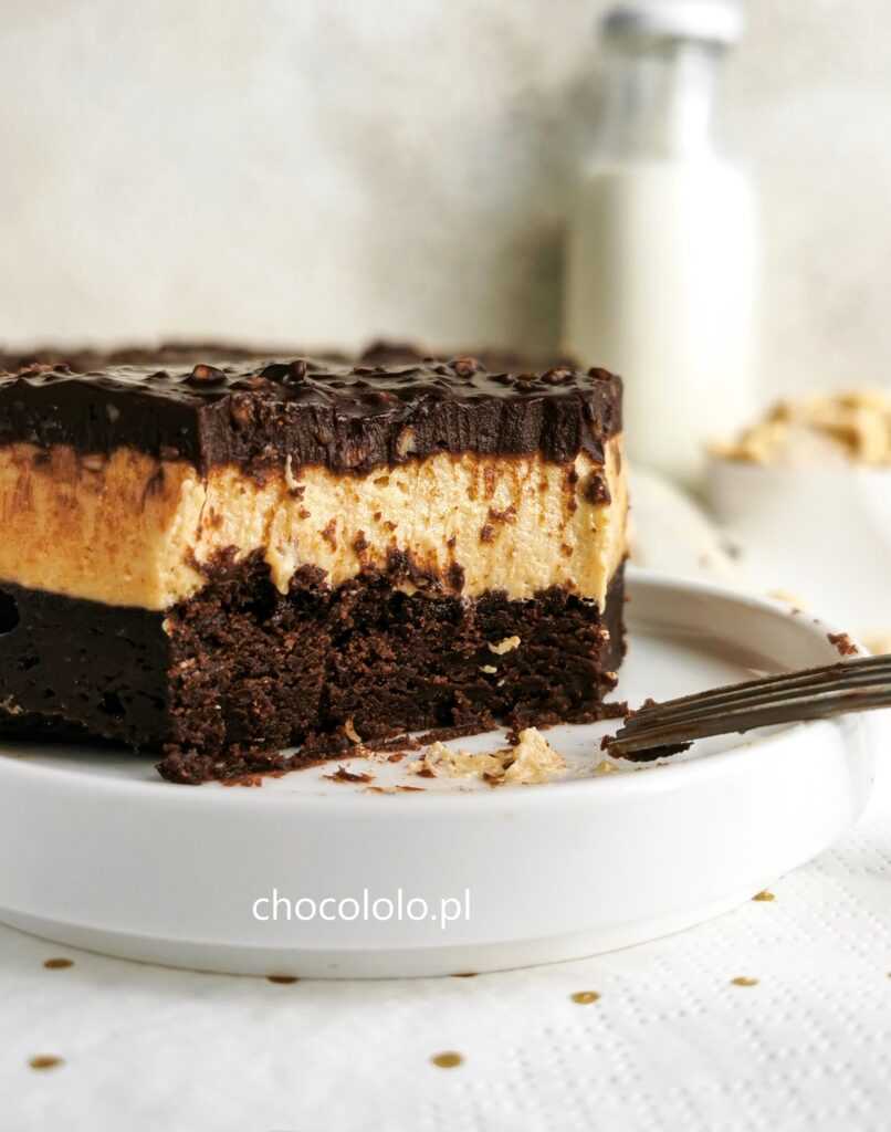 brownie z masłem orzechowym 2