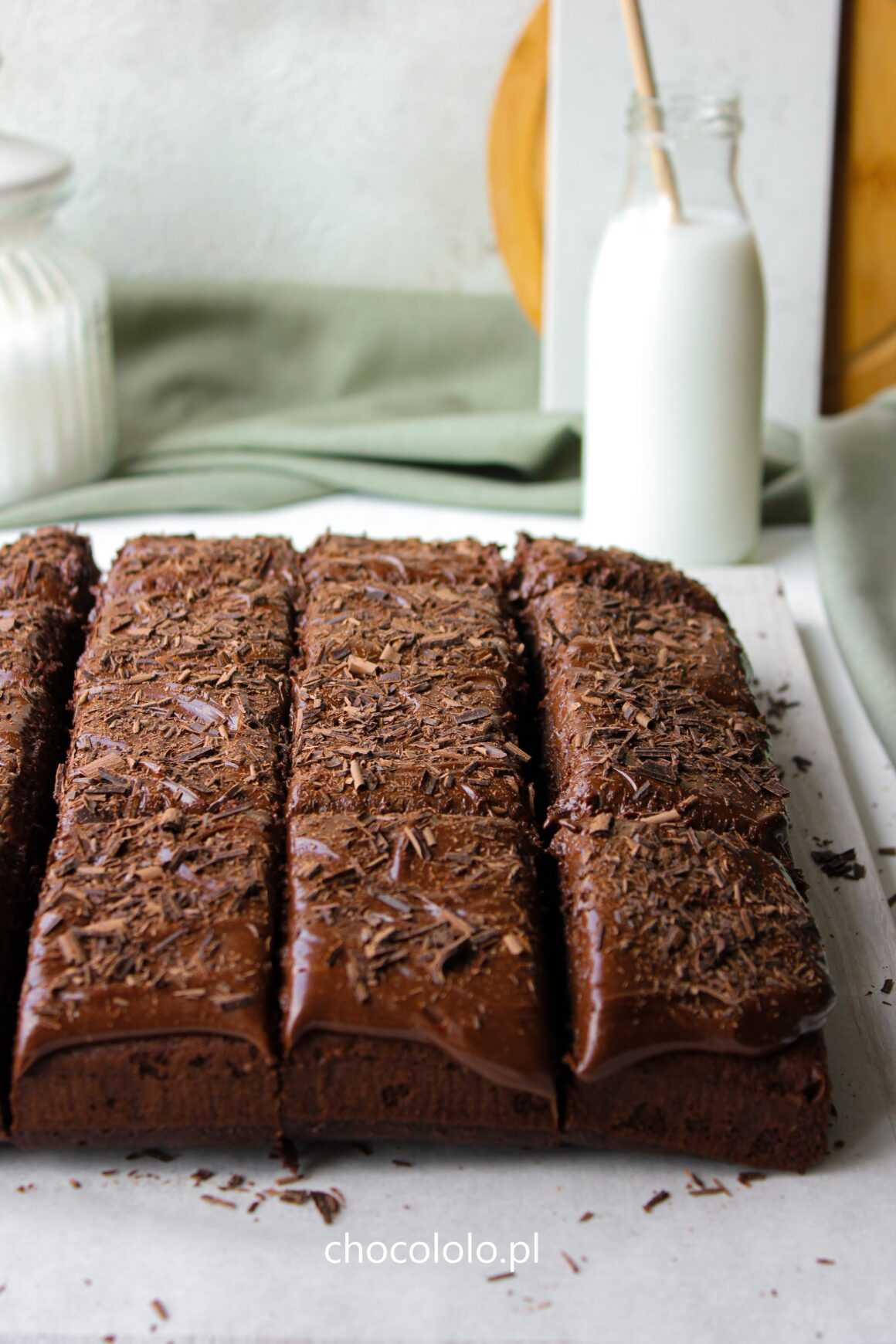 ciasto potrójnie czekoladowe