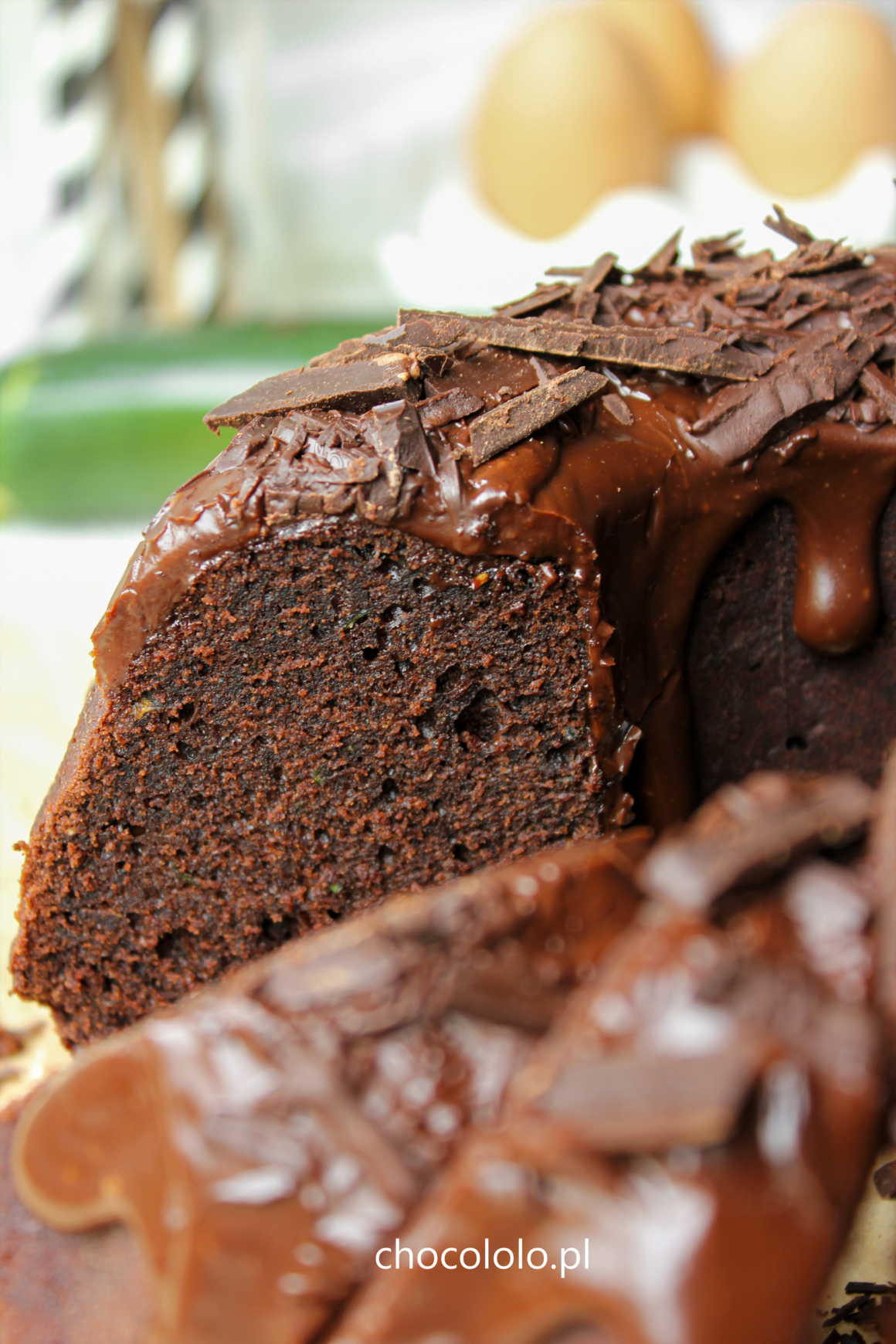 czekoladowe ciasto z cukinią