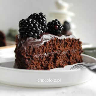 obłędnie czekoladowe ciasto migdałowe