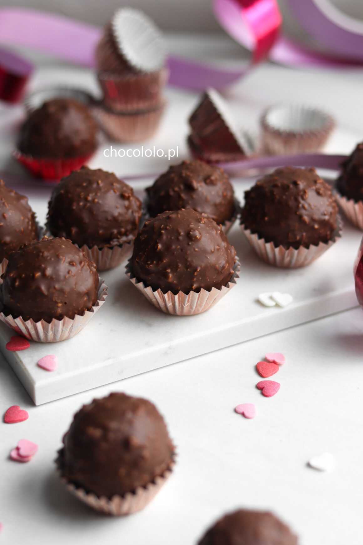 domowe pralinki ferrero rocher