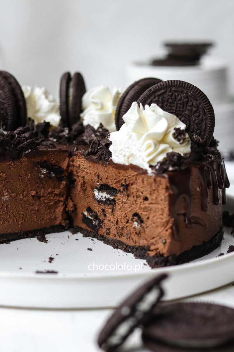 czekoladowy sernik oreo (bez pieczenia)