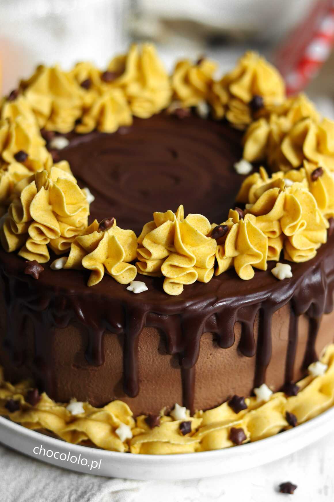 tort czekoladowo-dyniowy