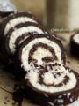 roladka kokosowo-czekoladowa (bez pieczenia)