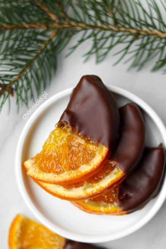 kandyzowane pomarańcze w czekoladzie
