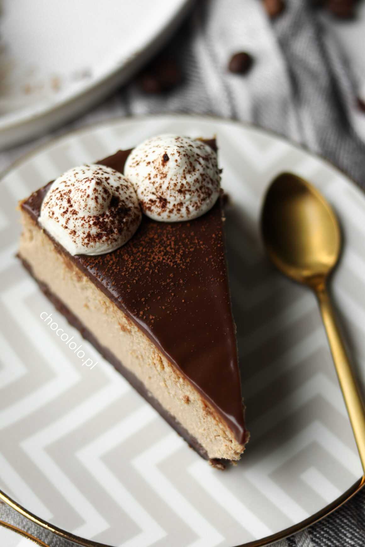 sernik czekoladowo-kawowy