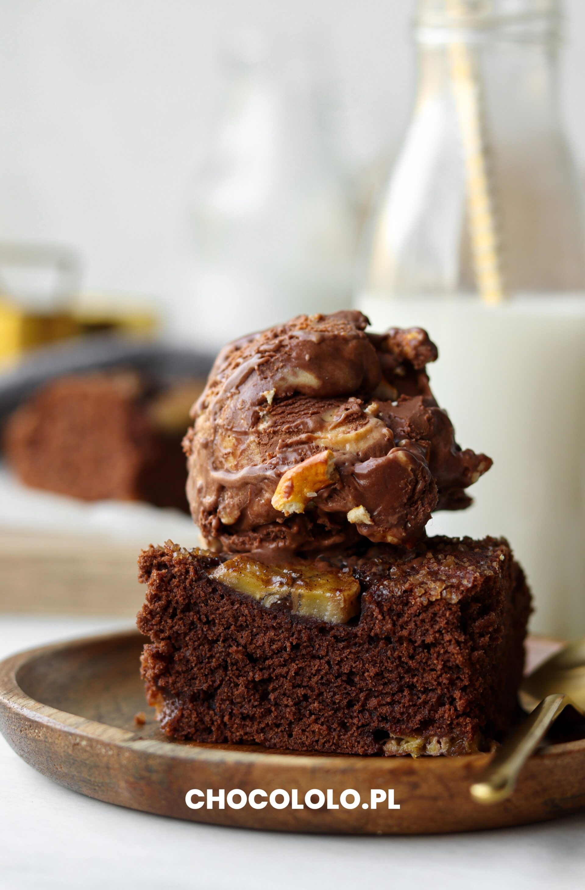 Ciasto Czekoladowe Z Bananami Kwestia Smaku chocololo.pl