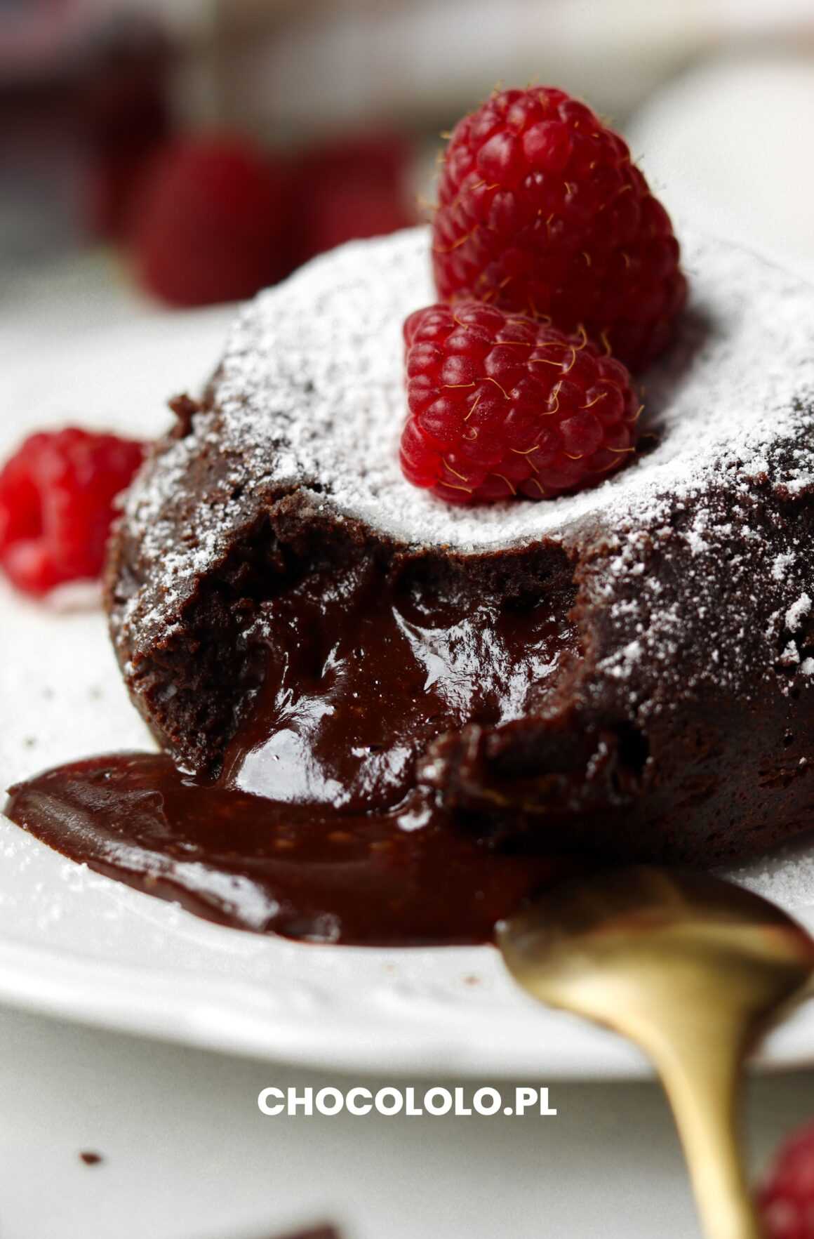 lava cake, czyli fondant czekoladowy
