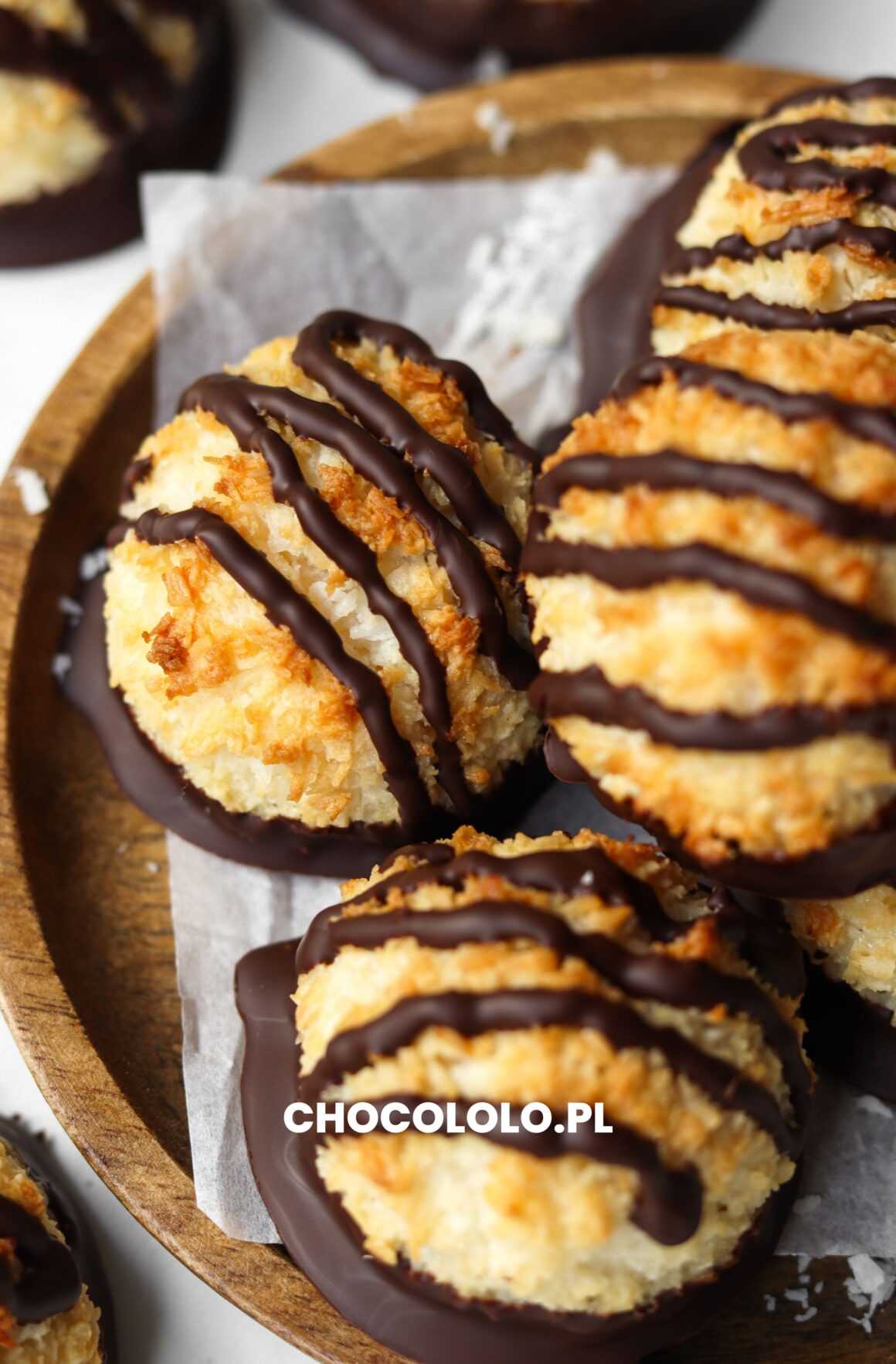 kokosanki w czekoladzie