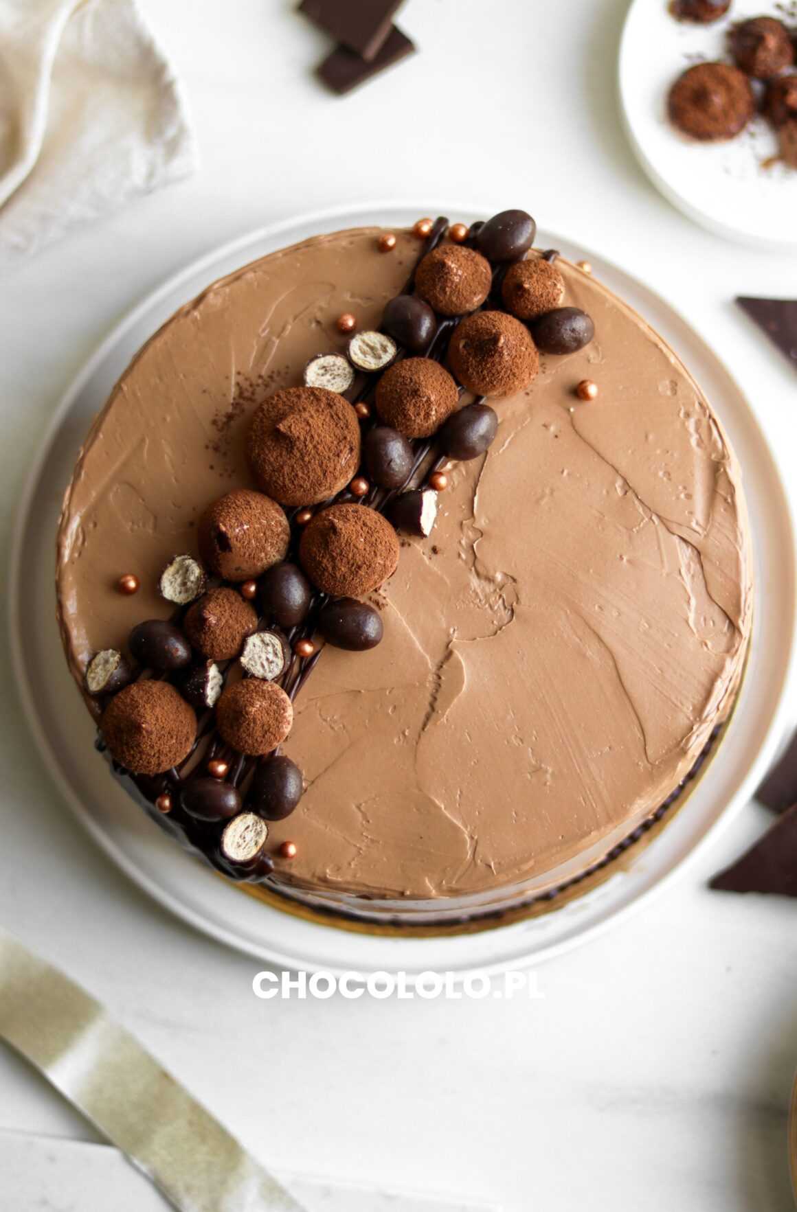 tort czekoladowo-kawowy z Amaretto