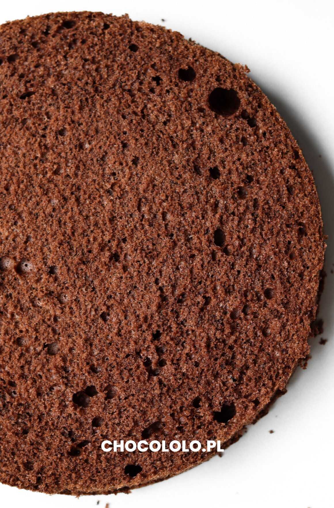 biszkopt kakaowy bez proszku do pieczenia