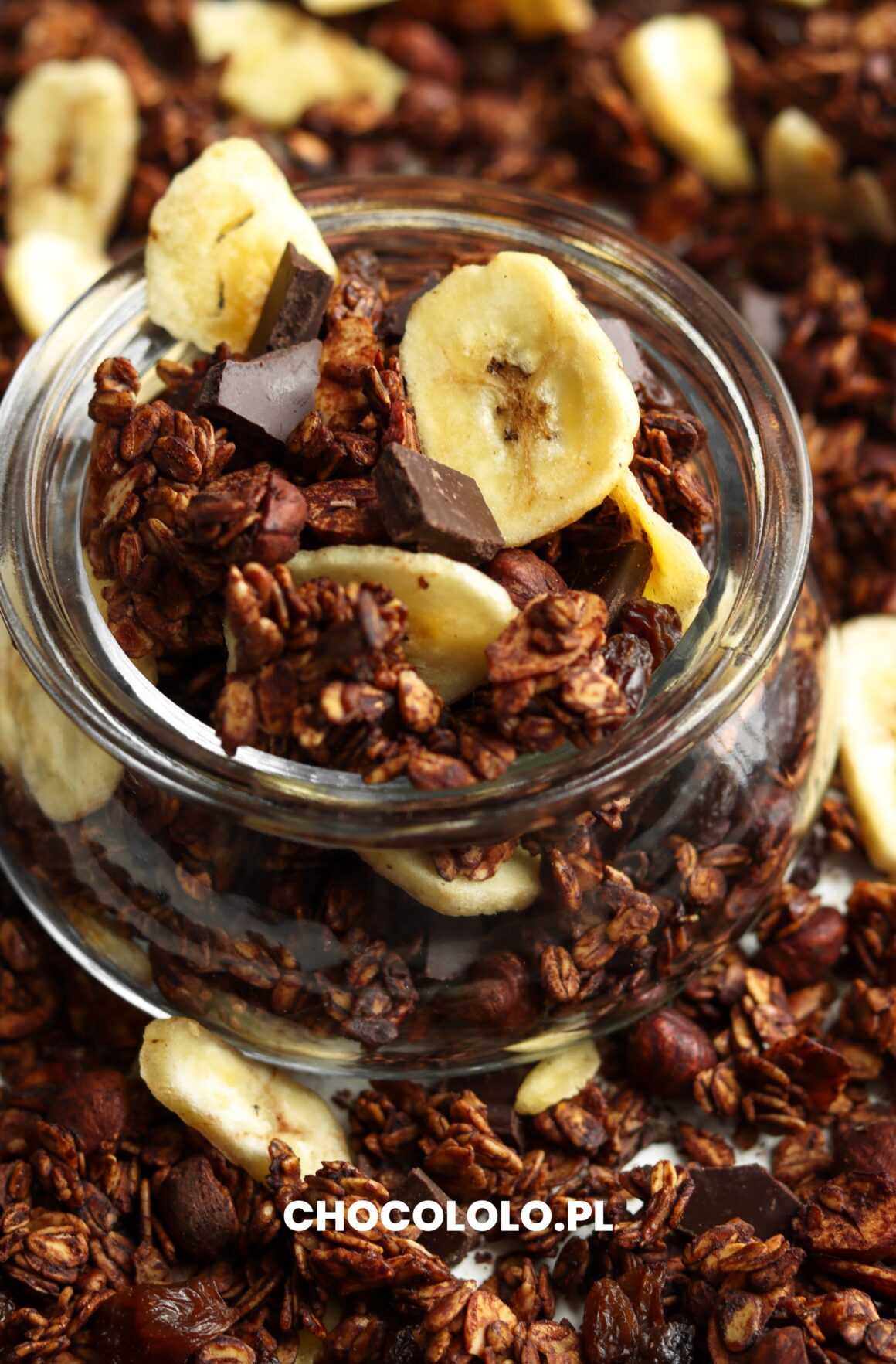 czekoladowa granola