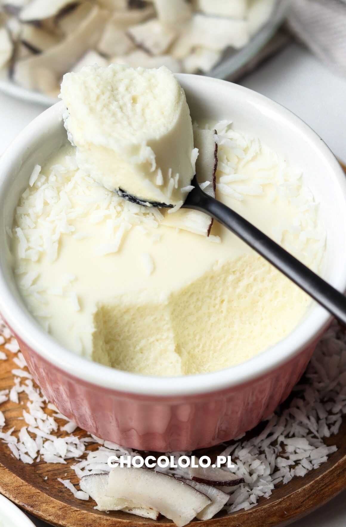 mus kokosowy do tort