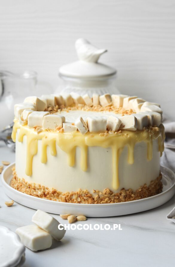 tort biały michałek