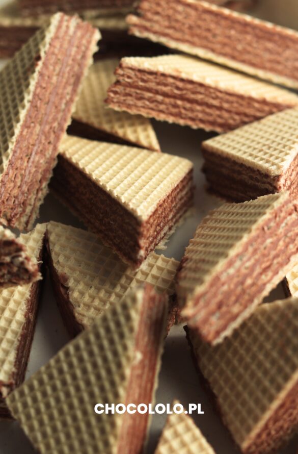 wafle z mlekiem w proszku