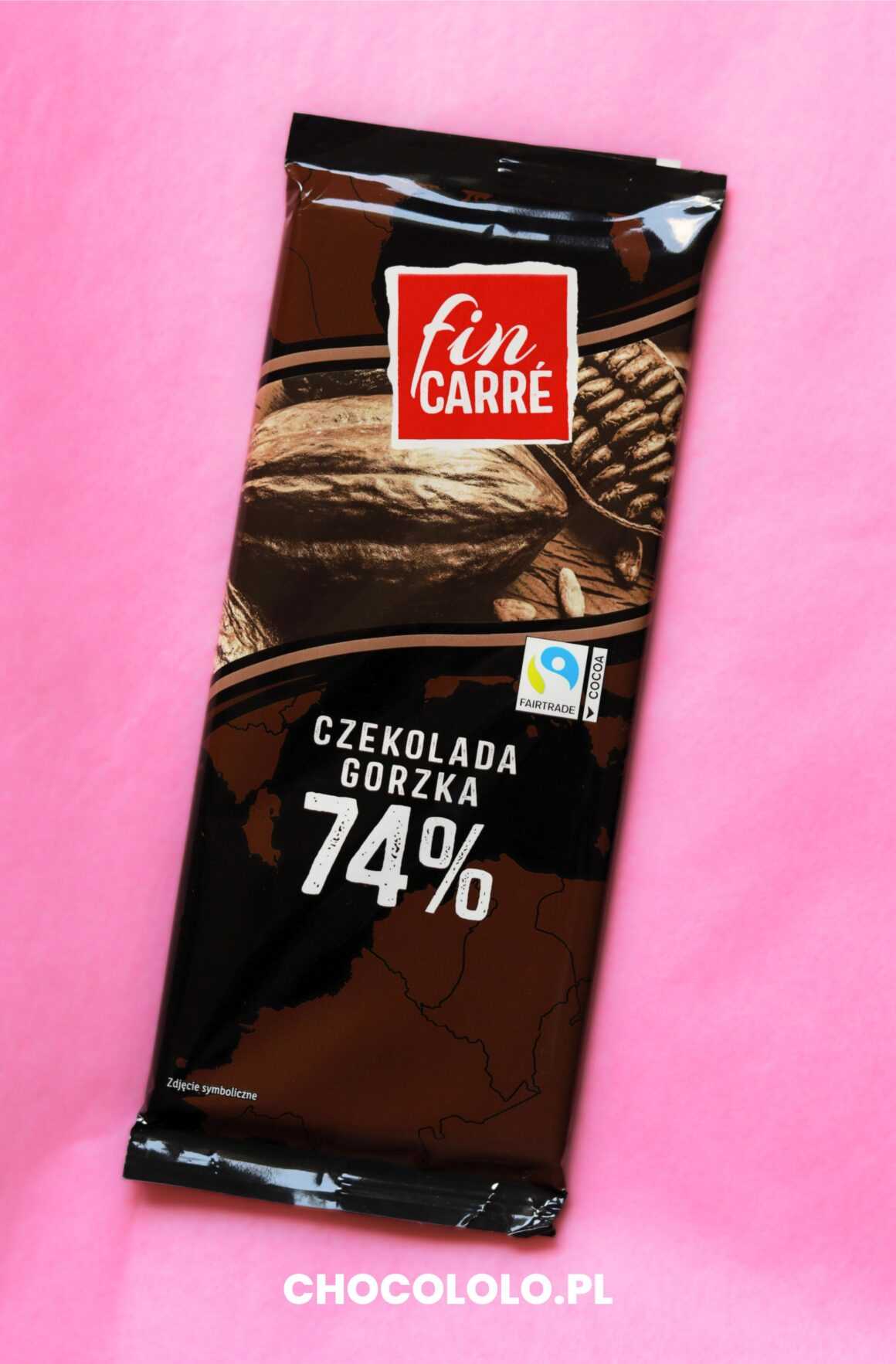 Czekolada gorzka 74% Fin Carre recenzja