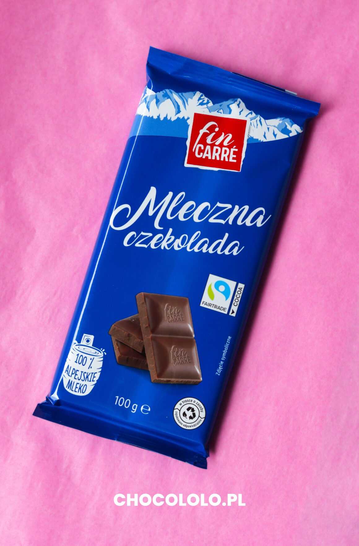 Recenzja czekolady mlecznej Finn Carre z Lidla