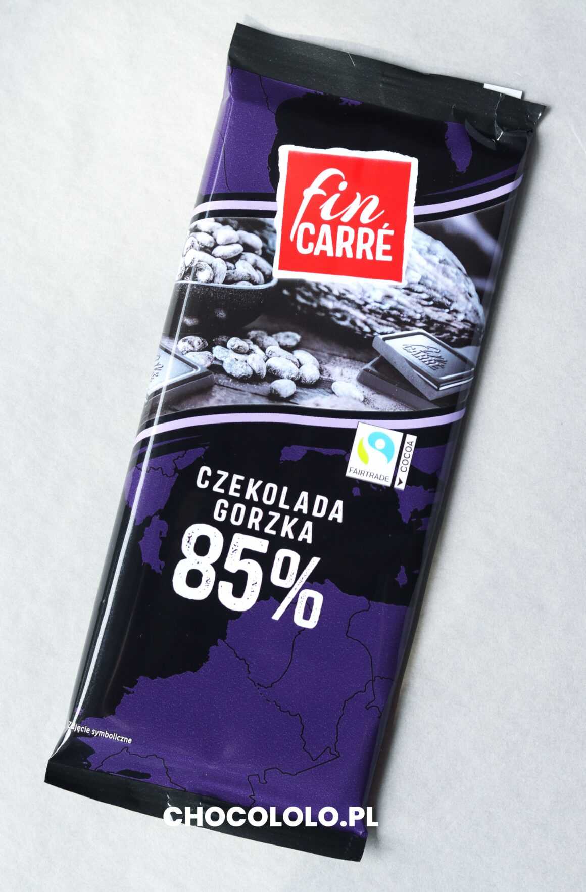 Fin Carre czekolada gorzka 85% recenzja i test