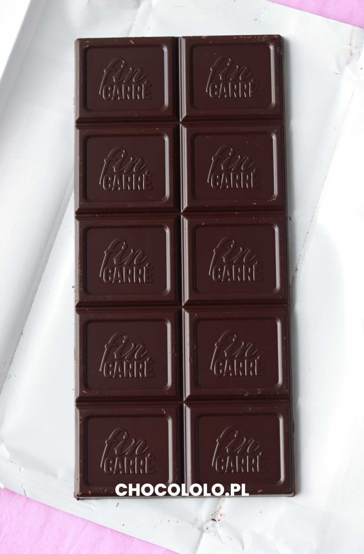 tabliczka czekolady gorzkiej 74% Fin Carre