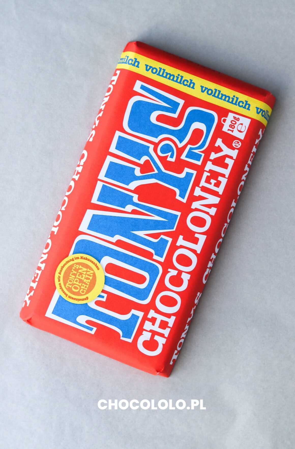 Tonys Chocolonely czekolada mleczna recenzja
