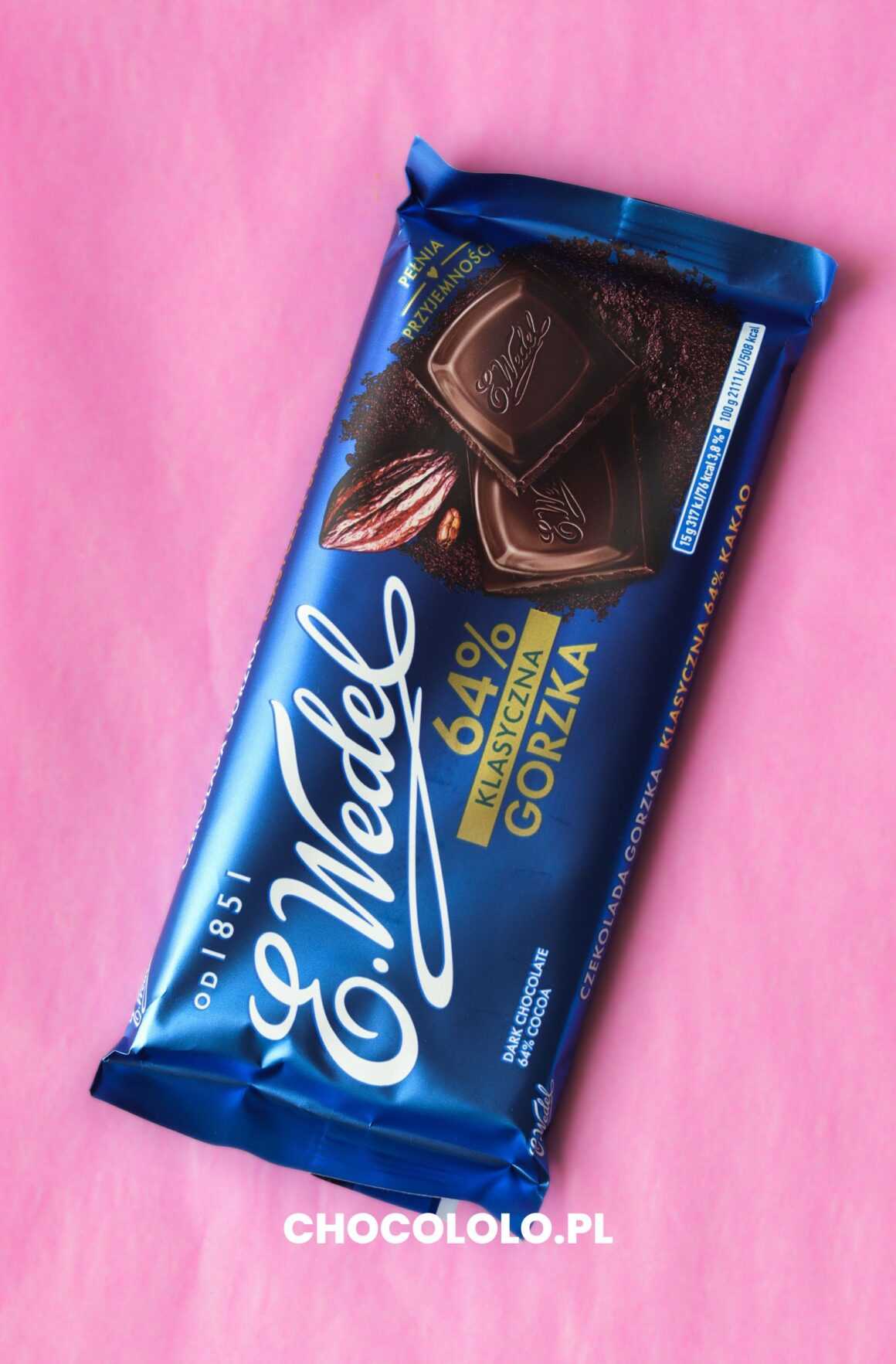 Wedel czekolada klasyczna gorzka 64% recenzja