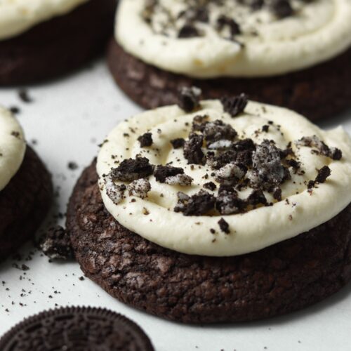 Ciasteczka Oreo jak z amerykańskiej piekarni Crumbl cookies