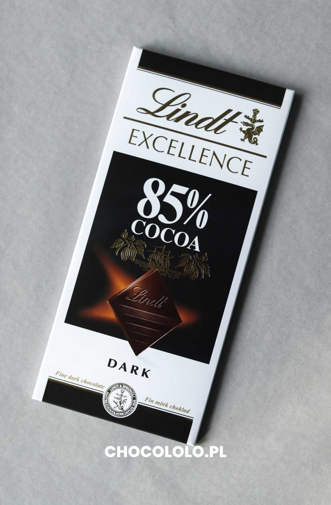 Lindt czekolada gorzka 85% recenzja