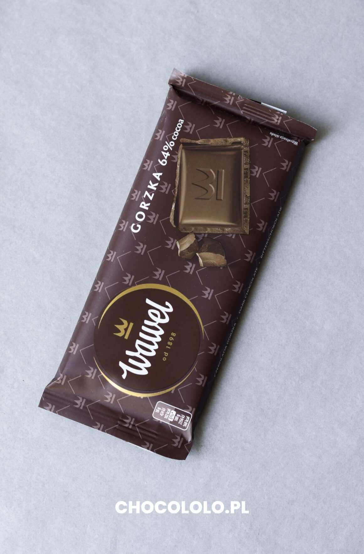 Wawel Czekolada gorzka 64% recenzja