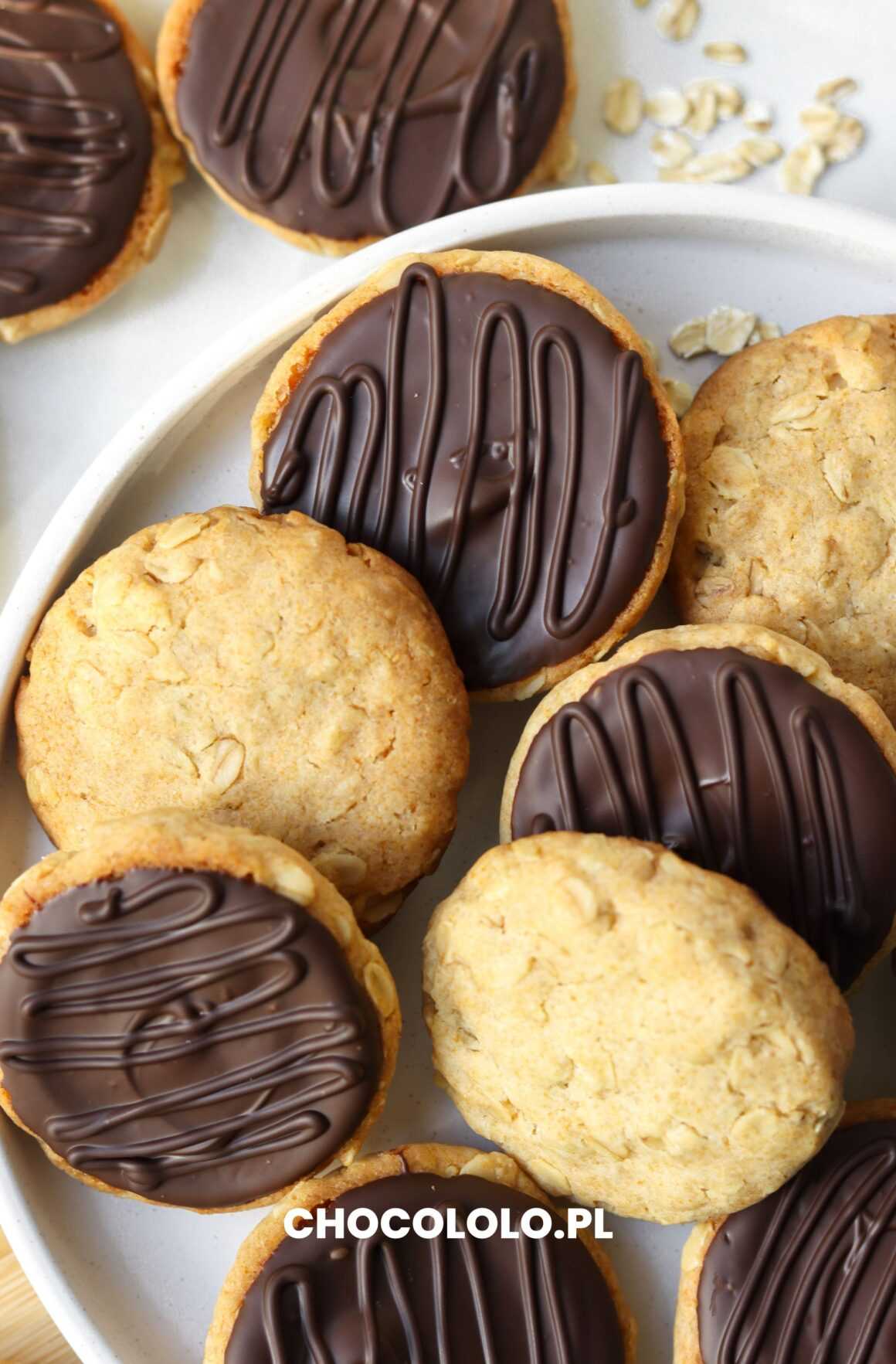 hobnobs angielskie ciasteczka owsiane z czekoladą