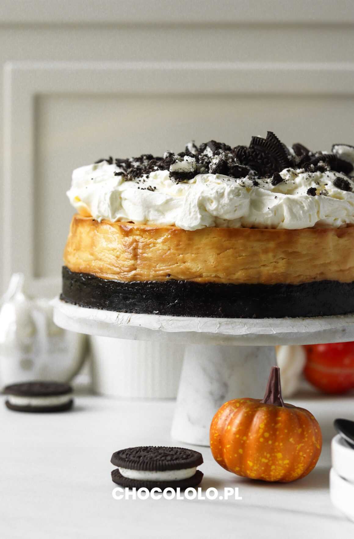 sernik dyniowy z oreo