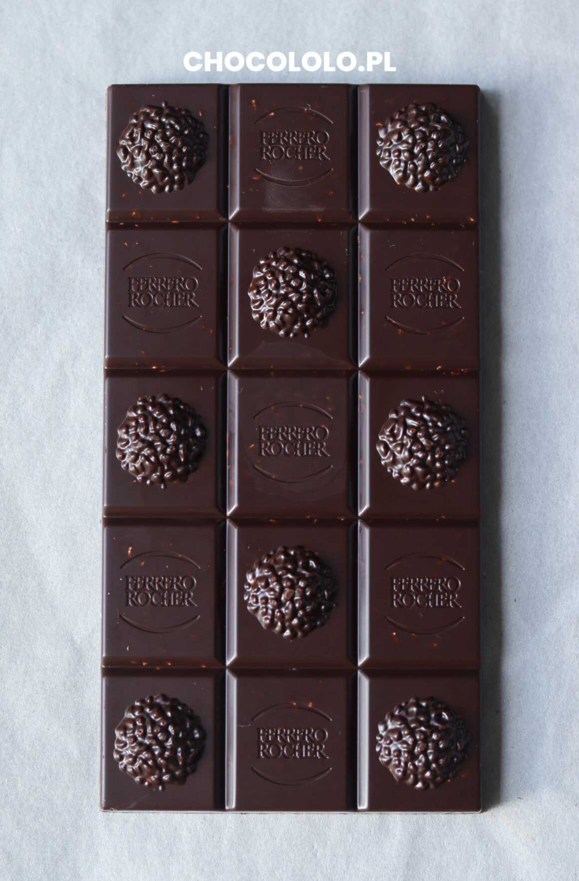 tabliczka czekolady gorzkiej 70% Ferrero Rocher