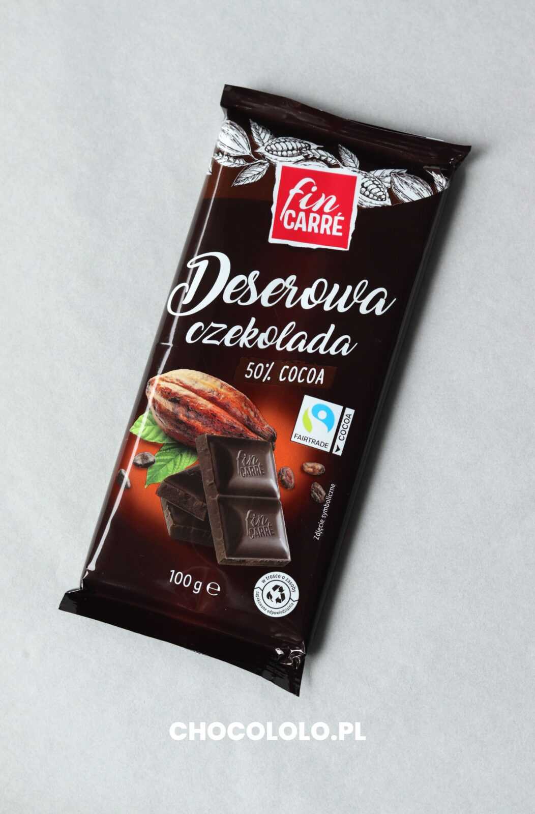 Fin Carre Czekolada deserowa 50% recenzja Fin Carre Czekolada deserowa 50% recenzja