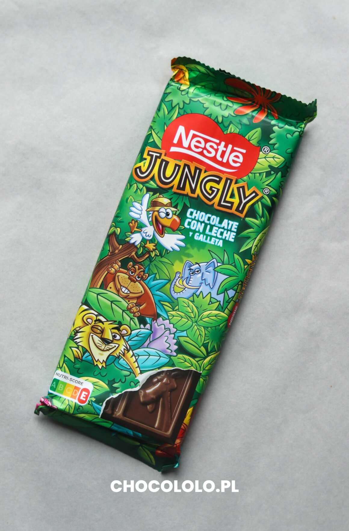 Neste Jungly Czekolada mleczna z kawałkami ciasteczek