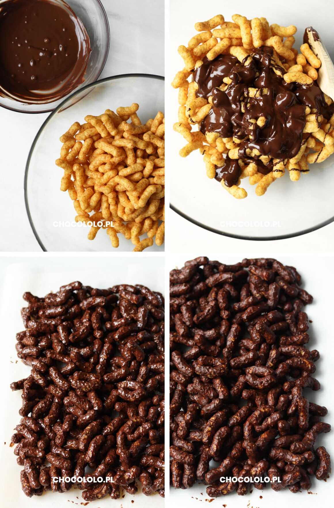 jak zrobić chrupki orzechowe w czekoladzie