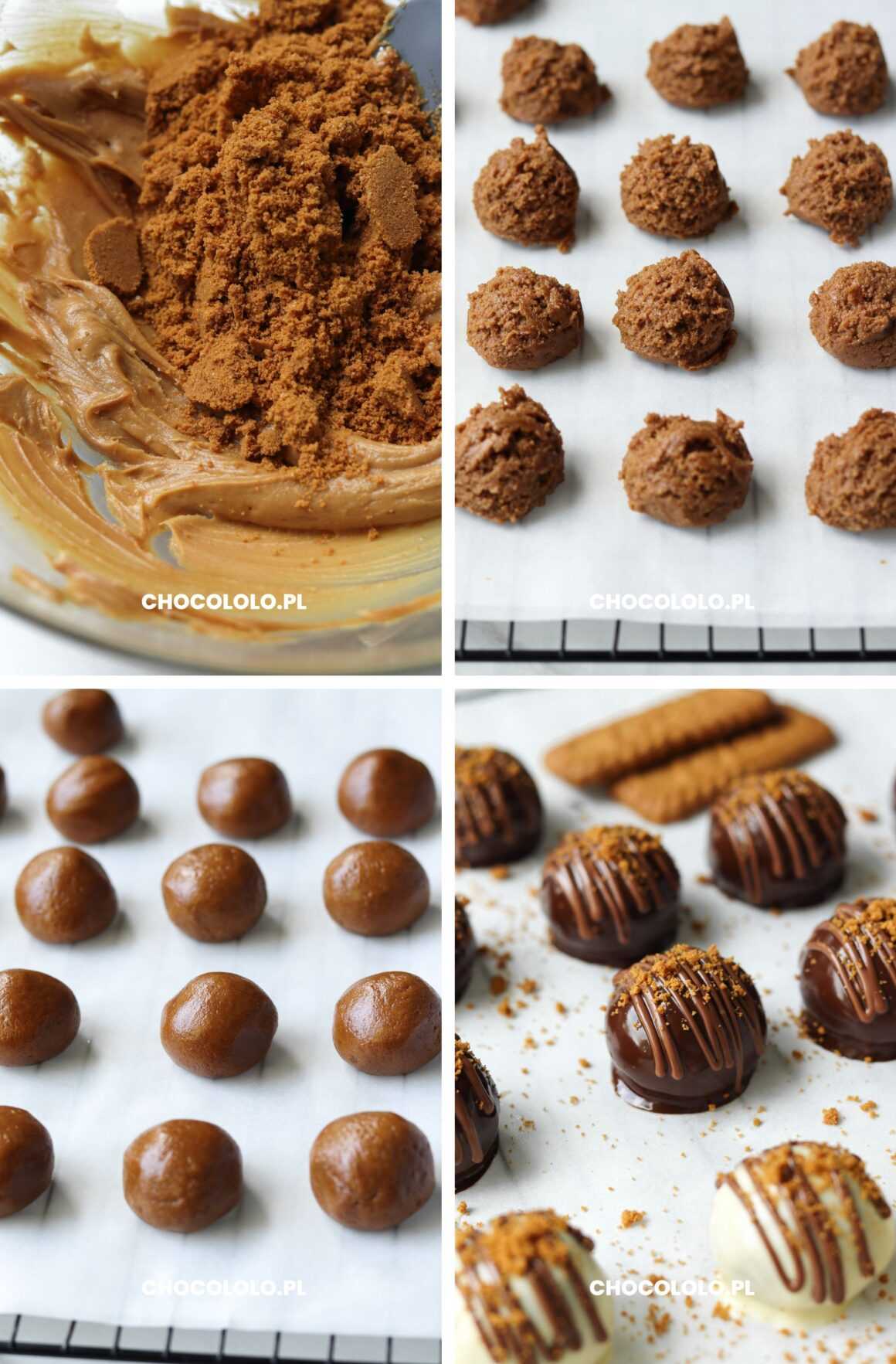 przepis na trufle lotus