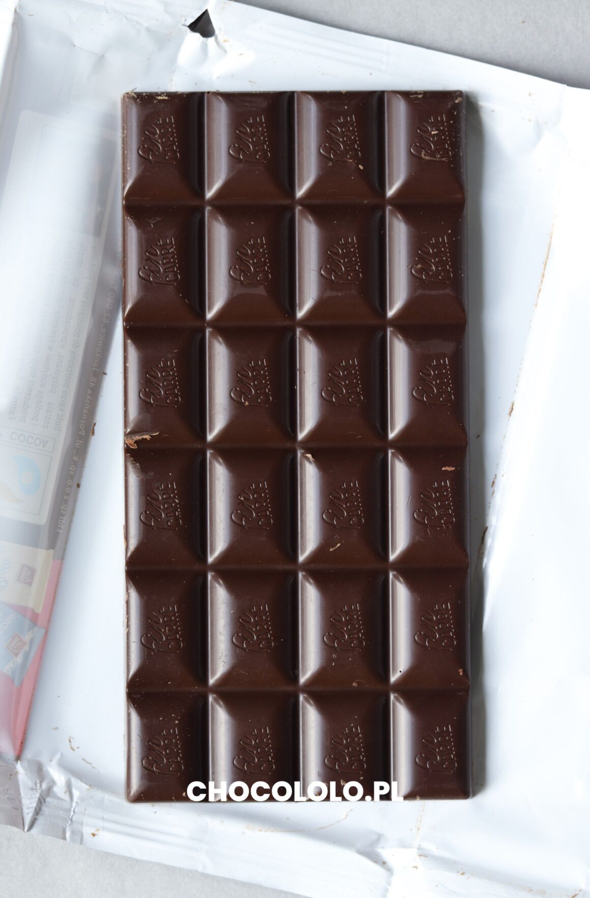 tabliczka deserowej czekolady 50% Fin Carre