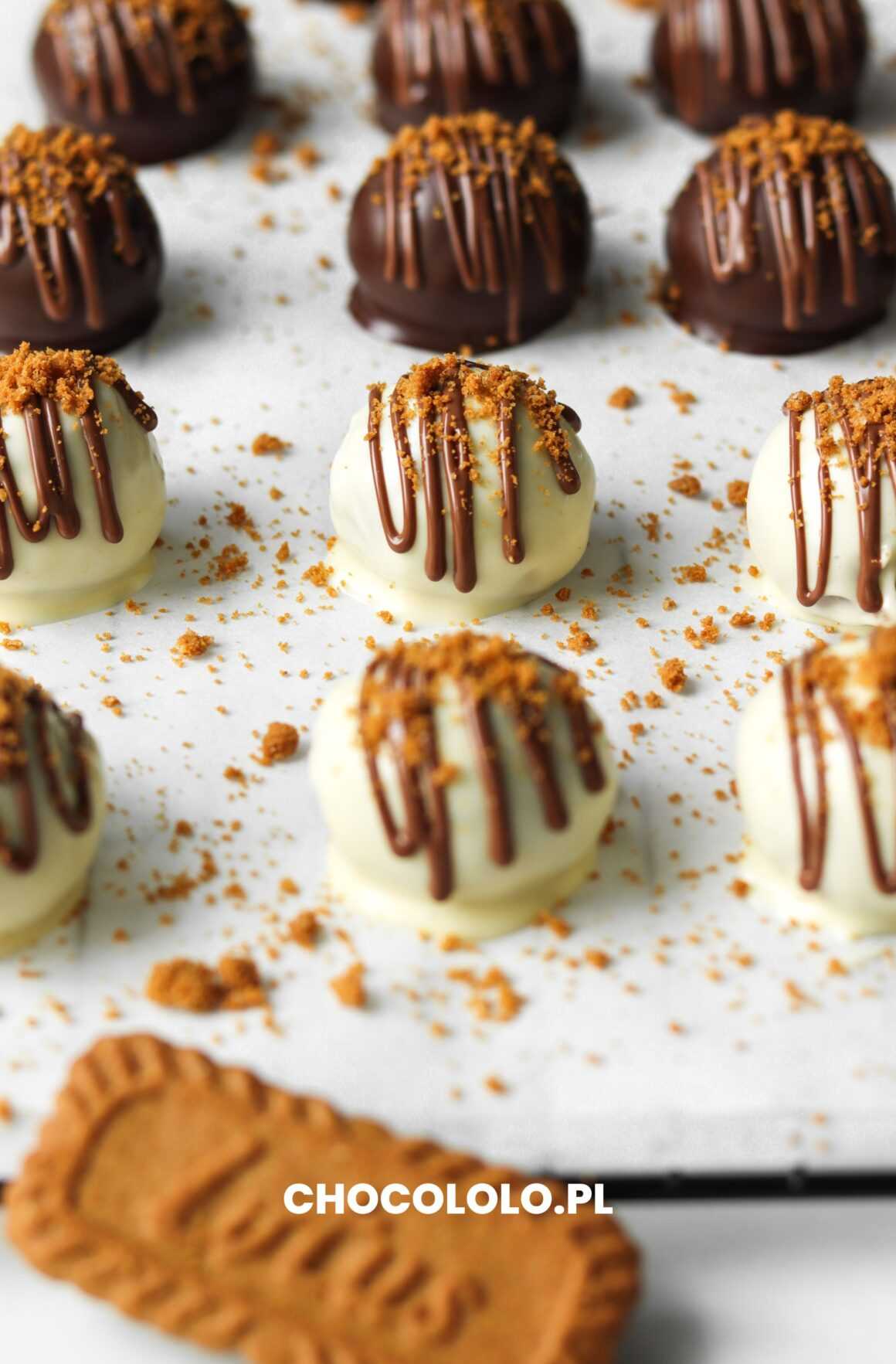 trufle z ciasteczek lotus