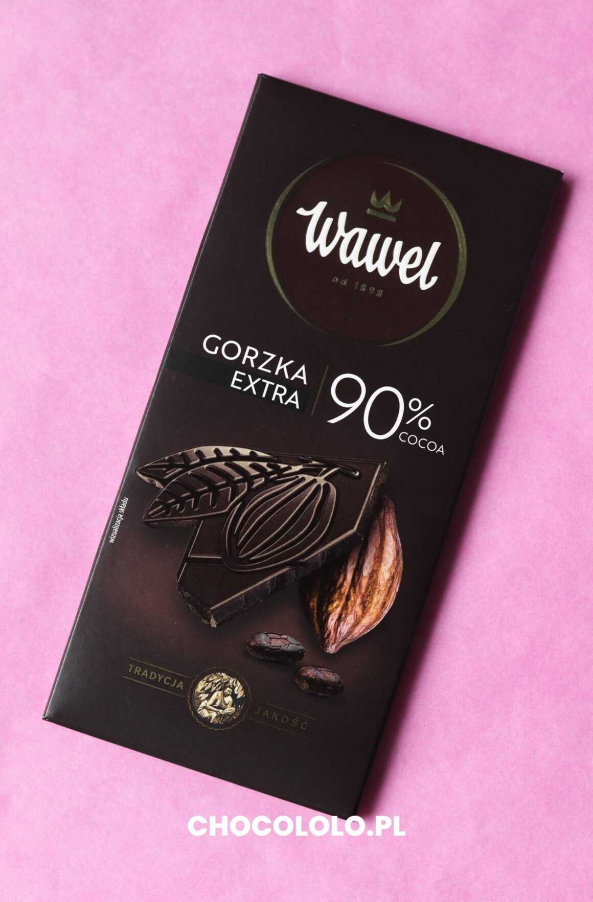 wawel czekolada gorzka recenzja 90%