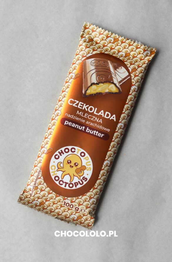 Choctopus Czekolada mleczna z nadzieniem arachidowym recenzja