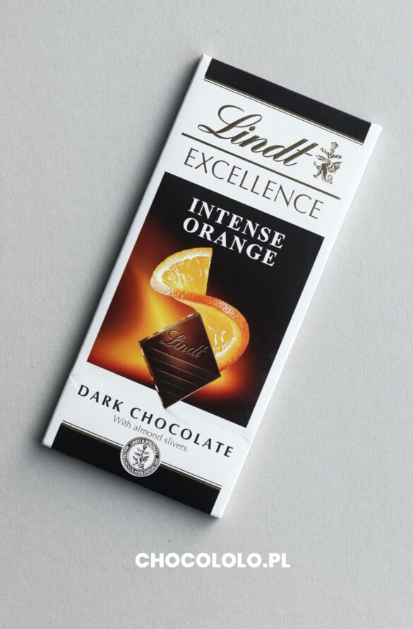 Lindt czekolada gorzka z migdałami i pomarańczą recenzja