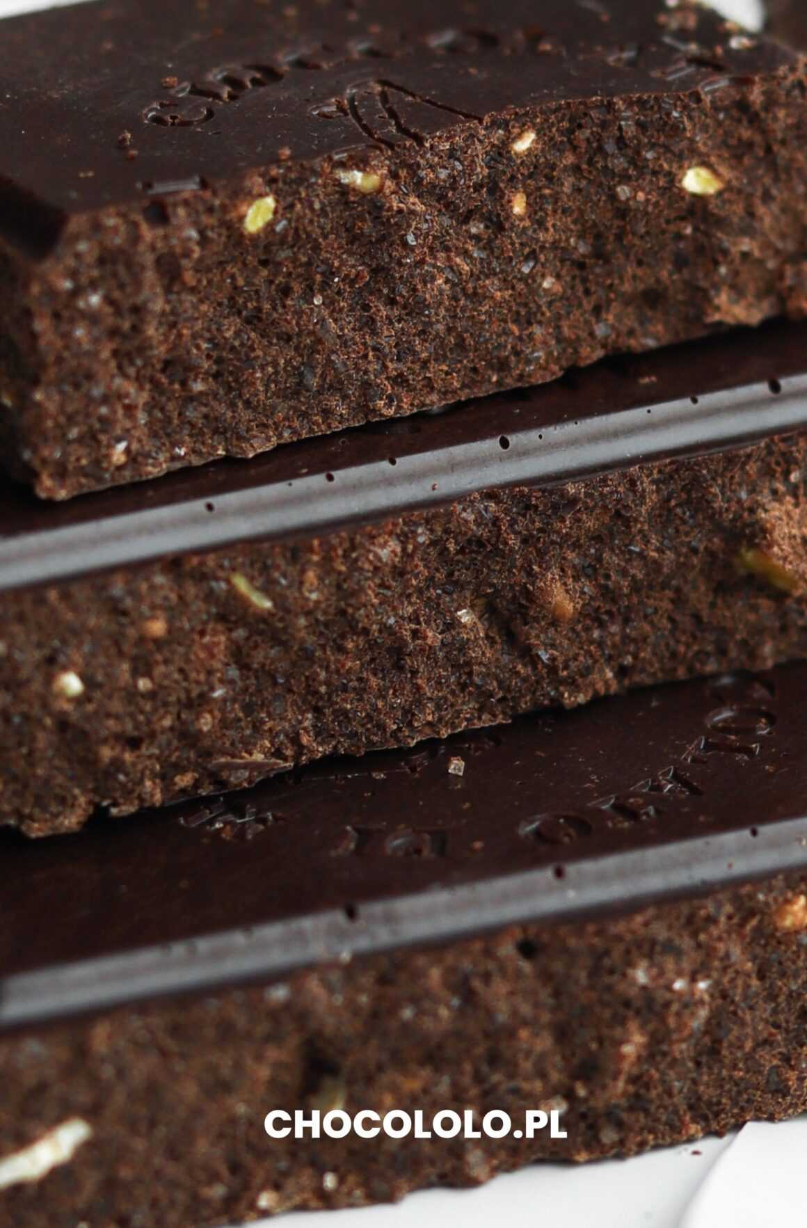 struktura tradycyjnej czekolady z modiki peluso