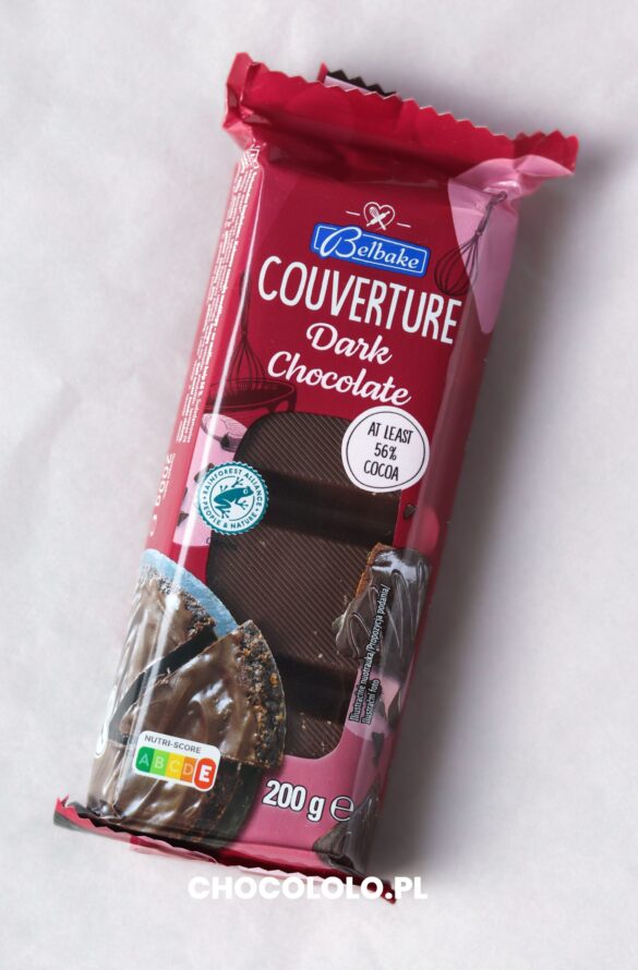 Belbake Kuwertura ciemna czekolada 56% recenzja