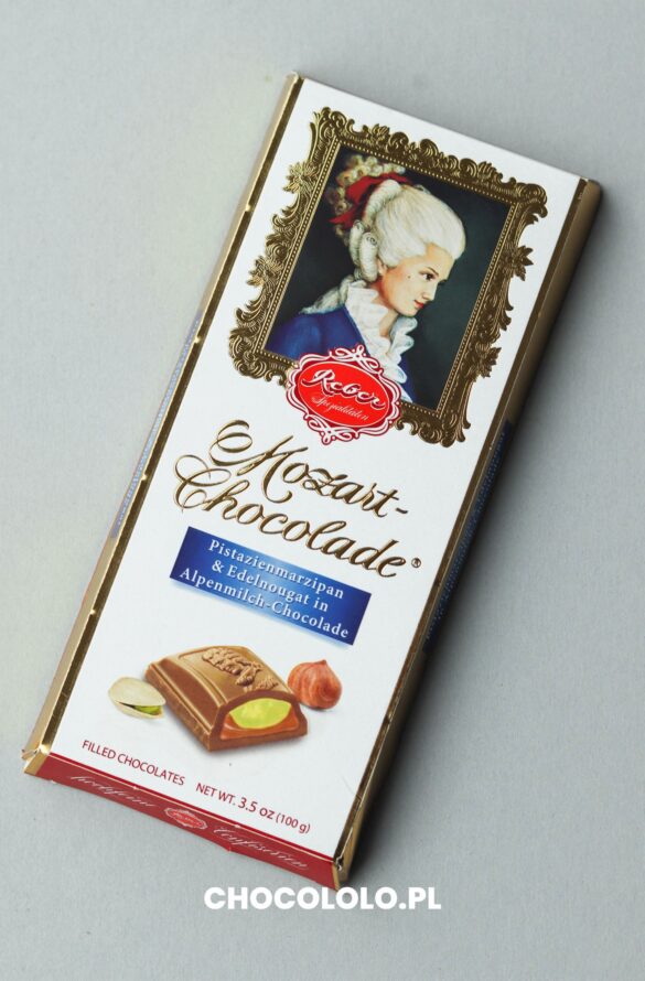 Reber Mozart Czekolada mleczna z nugatem i marcepanem recenzja